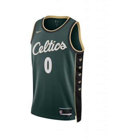 Men's and Women's Jayson Tatum Kelly Green Boston Celtics 2022/23 City Edition Swingman Jersey $40.30 Jersey