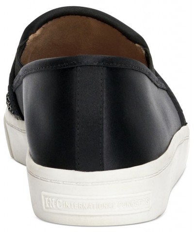 Sammee Slip-On Sneakers Black $27.92 Shoes