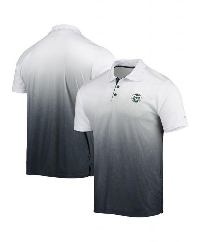 Men's Gray Colorado State Rams Magic Team Logo Polo Shirt $21.59 Polo Shirts