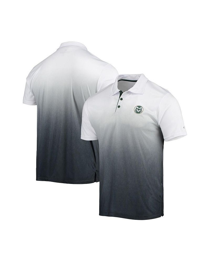 Men's Gray Colorado State Rams Magic Team Logo Polo Shirt $21.59 Polo Shirts