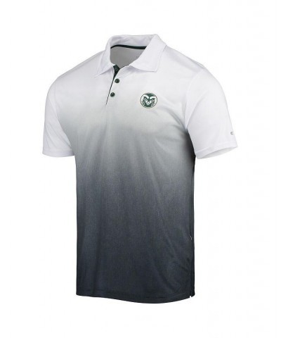 Men's Gray Colorado State Rams Magic Team Logo Polo Shirt $21.59 Polo Shirts