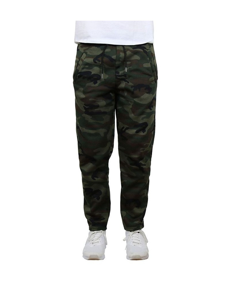 Men's Classic Open Bottom Fleece Sweatpants PD03 $19.59 Pants