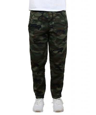 Men's Classic Open Bottom Fleece Sweatpants PD03 $19.59 Pants