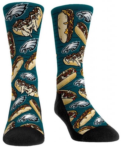 Men's and Women's Philadelphia Eagles Localized Food Multi Crew Socks $16.19 Socks