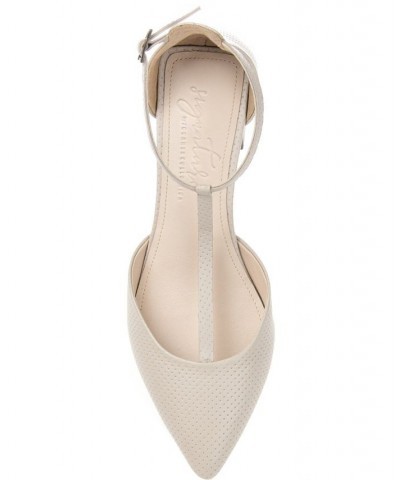 Women's Cameela T-Strap Heel White $41.60 Shoes