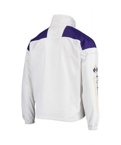 Men's White Washington Huskies Santa Ana Anorak Quarter-Zip Jacket $36.00 Jackets