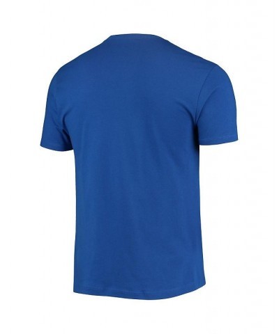 Men's Royal Indianapolis Colts Slant T-shirt $26.54 T-Shirts