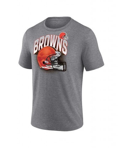 Men's Branded Heathered Gray Cleveland Browns End Around Tri-Blend T-shirt $18.00 T-Shirts