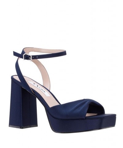 Women's Stacie Platform Evening Sandal PD04 $41.42 Shoes