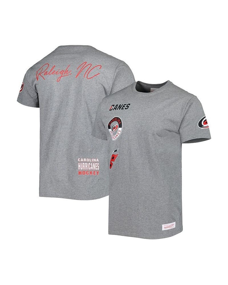 Men's Heather Gray Carolina Hurricanes City Collection T-shirt $28.60 T-Shirts