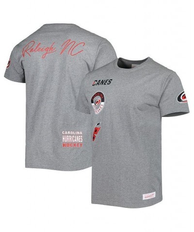 Men's Heather Gray Carolina Hurricanes City Collection T-shirt $28.60 T-Shirts