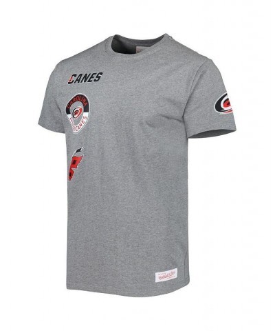 Men's Heather Gray Carolina Hurricanes City Collection T-shirt $28.60 T-Shirts