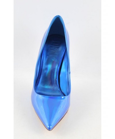 Women's Mabi Pointed-Toe Pumps Blue $44.48 Shoes