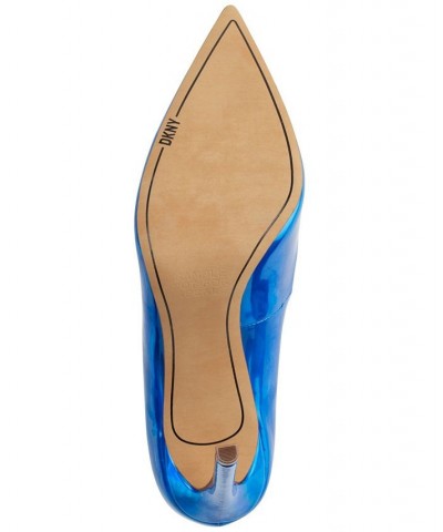 Women's Mabi Pointed-Toe Pumps Blue $44.48 Shoes