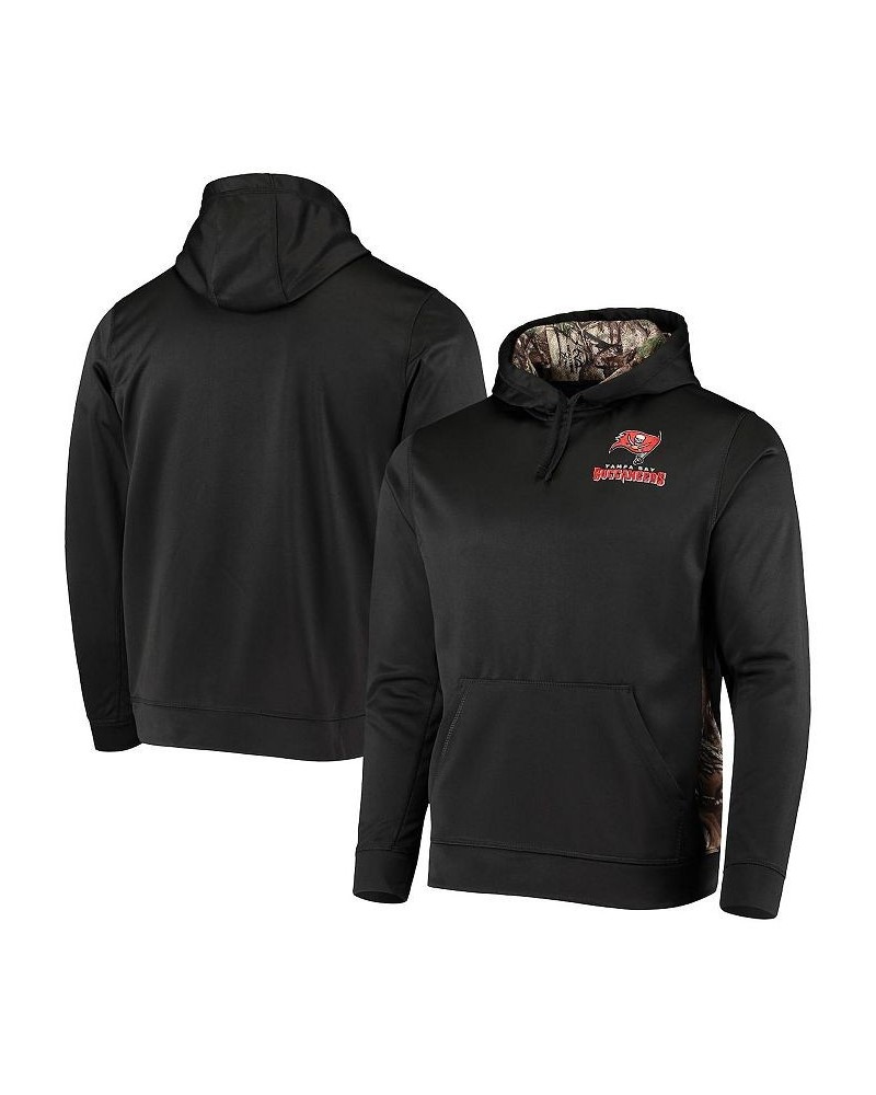 Men's Black, Realtree Camo Tampa Bay Buccaneers Logo Ranger Pullover Hoodie $32.44 Sweatshirt