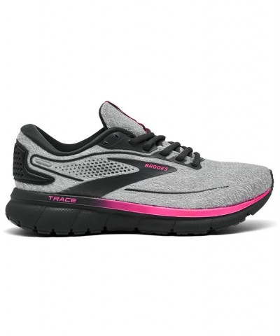 Women's Trace 2 Running Sneakers Gray $44.00 Shoes