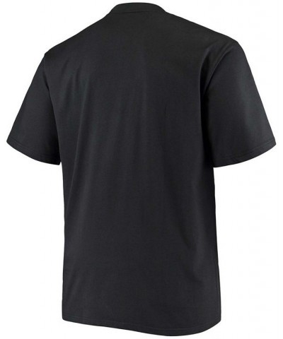 Men's Big and Tall Black Atlanta Falcons Color Pop T-shirt $17.64 T-Shirts