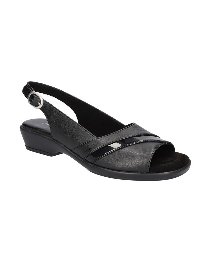 Women's Harriet Slingback Sandals Black $31.85 Shoes