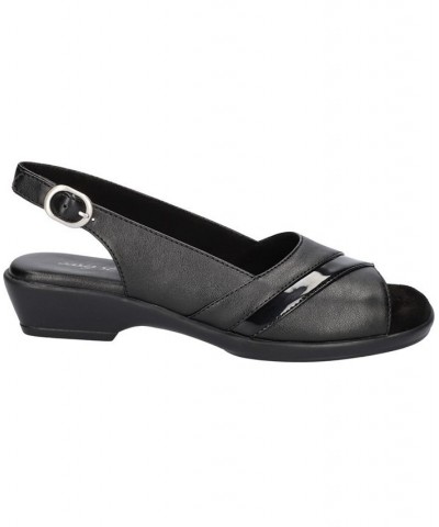 Women's Harriet Slingback Sandals Black $31.85 Shoes