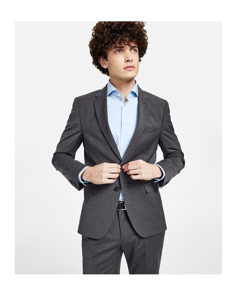 Men's Modern Fit Suit Wool Separates Gray $89.30 Suits