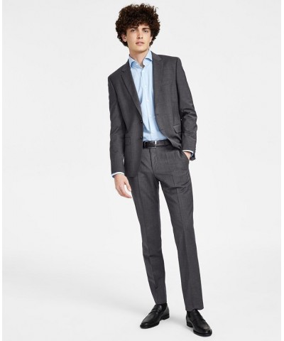 Men's Modern Fit Suit Wool Separates Gray $89.30 Suits