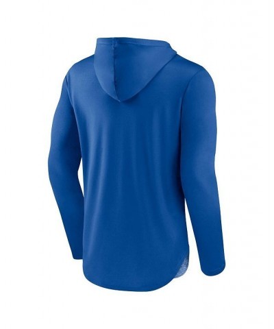 Men's Branded Blue St. Louis Blues Podium Defender Pullover Hoodie $35.09 Sweatshirt