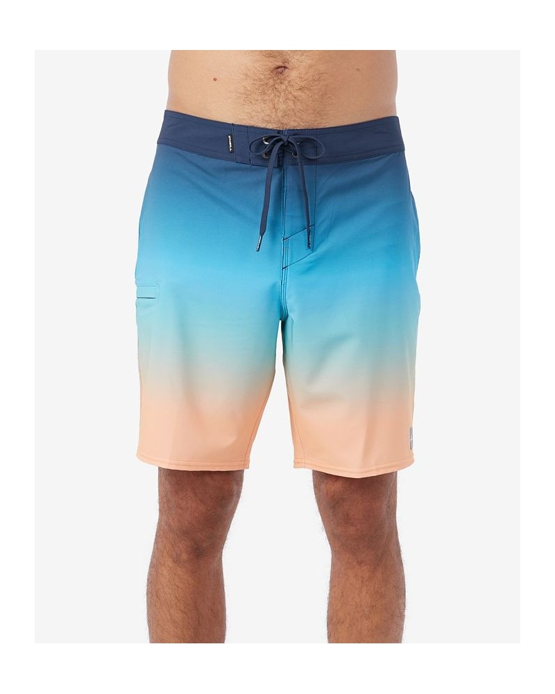 Men's Hyper Freak Heat Fade 19" Drawcord Boardshorts Multi $33.15 Shorts