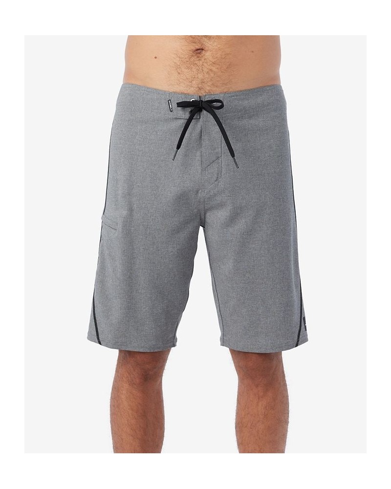 Men's Hyperfreak Heat S-Seam 21" Solid Board Shorts Gray $27.97 Swimsuits