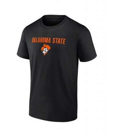 Men's Branded Black Oklahoma State Cowboys Game Day 2-Hit T-shirt $17.60 T-Shirts