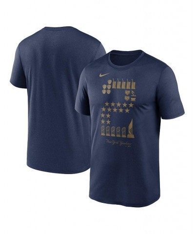 Men's Derek Jeter Navy New York Yankees Career Awards Legend T-shirt $24.50 T-Shirts