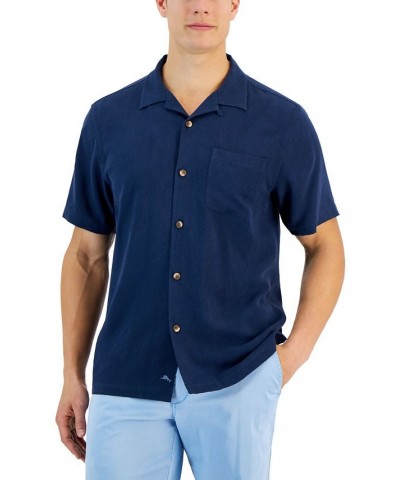 Men's Al Fresco Tropics Short-Sleeve Shirt Blue $43.52 Shirts