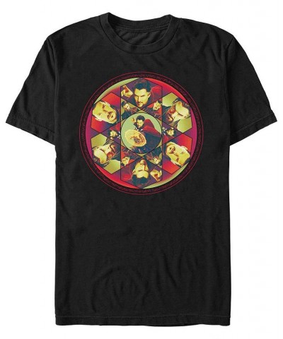 Men's Likeness Doctor Strange Movie 2 Strange Window Short Sleeve T-shirt Black $18.54 T-Shirts