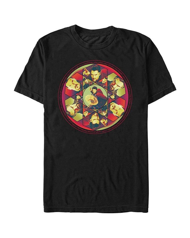 Men's Likeness Doctor Strange Movie 2 Strange Window Short Sleeve T-shirt Black $18.54 T-Shirts