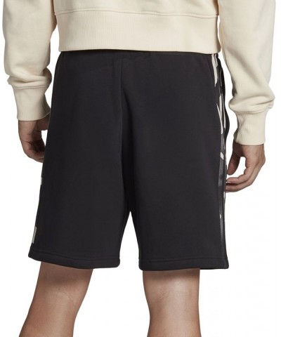 Men's Graphics Camo 3-Stripes Shorts Black $31.80 Shorts