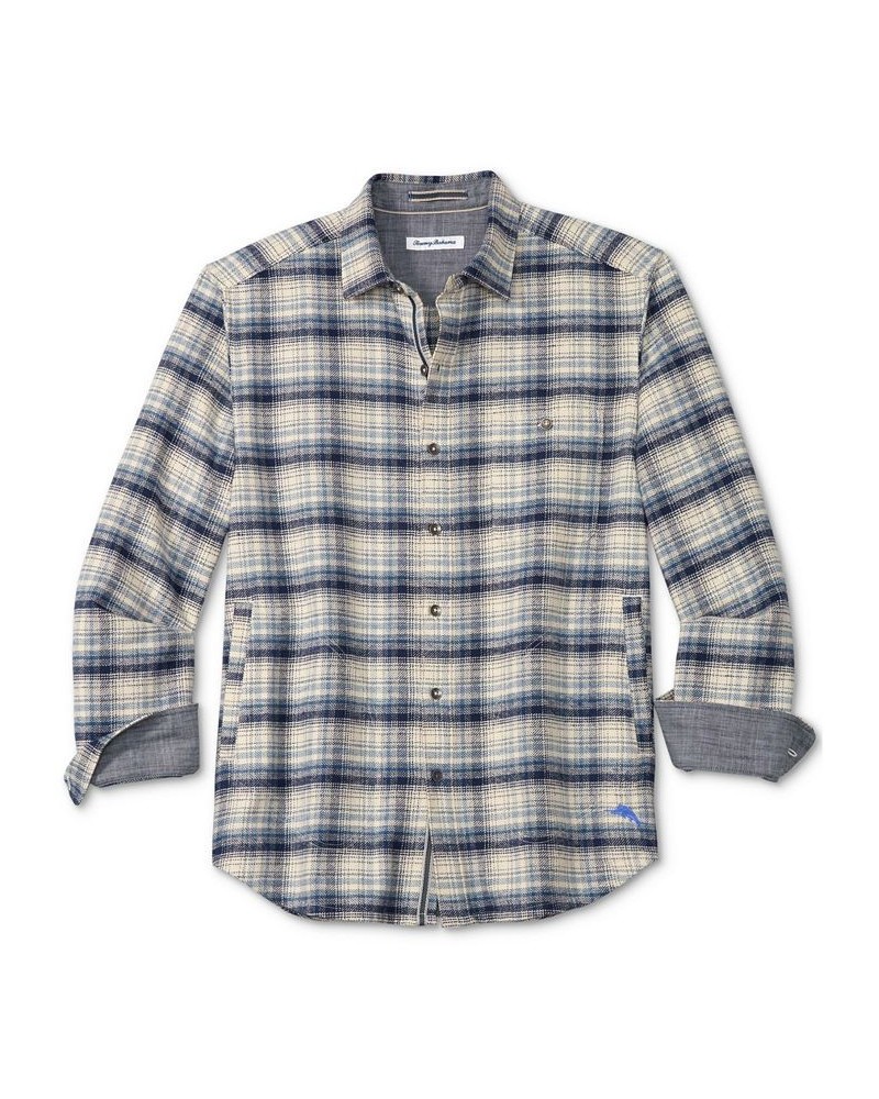 Men's Twice As Nice Plaid Flannel Shirt Tan/Beige $42.48 Shirts