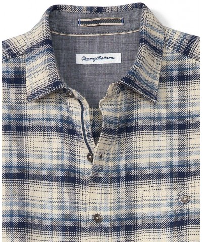 Men's Twice As Nice Plaid Flannel Shirt Tan/Beige $42.48 Shirts