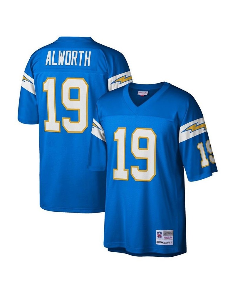 Men's Lance Alworth Powder Blue Los Angeles Chargers Legacy Replica Jersey $69.70 Jersey