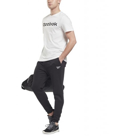 Men's Identity Classic Fleece Drawstring-Waist Logo Jogger Pants PD01 $22.31 Pants