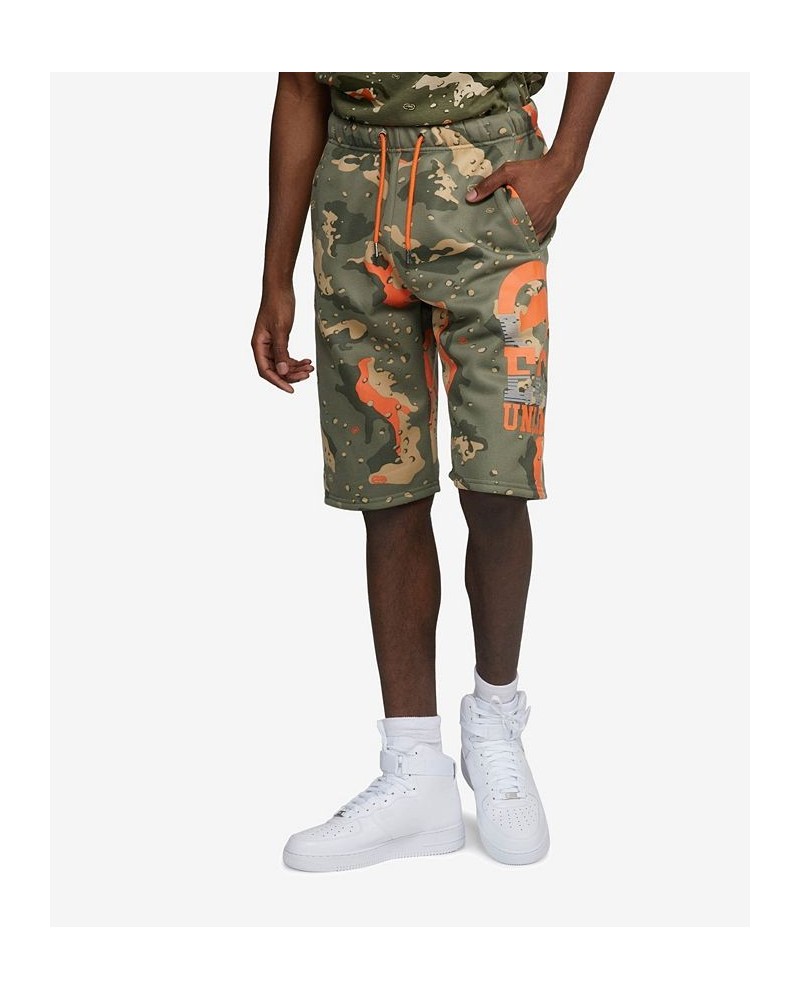 Men's Bigger Hit Fleece Shorts Green $28.32 Shorts