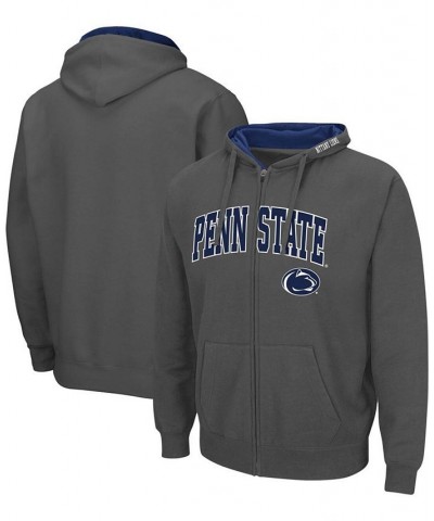 Men's Charcoal Penn State Nittany Lions Arch Logo 3.0 Full-Zip Hoodie $25.37 Sweatshirt