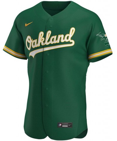 Men's Kelly Green Oakland Athletics Authentic Team Jersey $126.00 Jersey