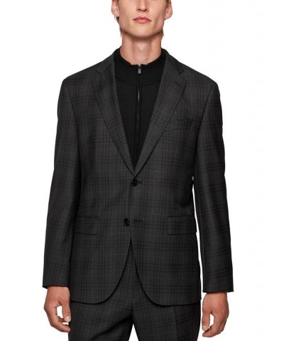 BOSS Men's Regular-Fit Suit Gray $362.25 Suits