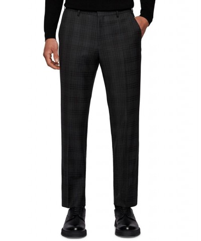 BOSS Men's Regular-Fit Suit Gray $362.25 Suits