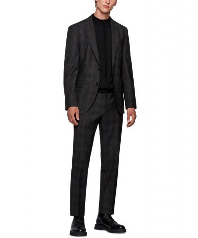 BOSS Men's Regular-Fit Suit Gray $362.25 Suits