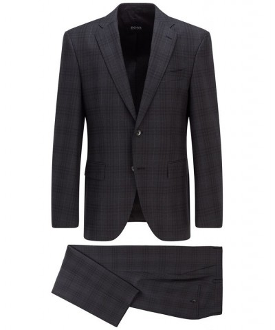 BOSS Men's Regular-Fit Suit Gray $362.25 Suits