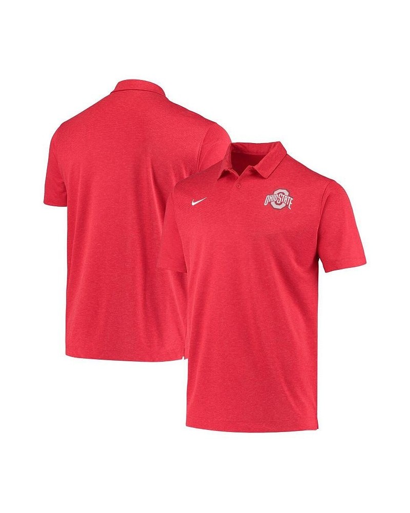 Men's Scarlet Ohio State Buckeyes College Performance Polo Shirt $30.75 Polo Shirts