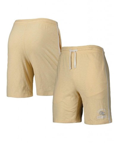 Men's Gold Georgia Tech Yellow Jackets Thunder Slub Shorts $14.76 Shorts