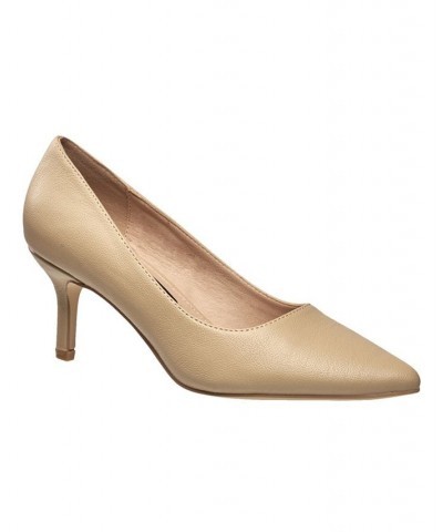 Women's Kate Flex Pumps Dark Nude $44.10 Shoes