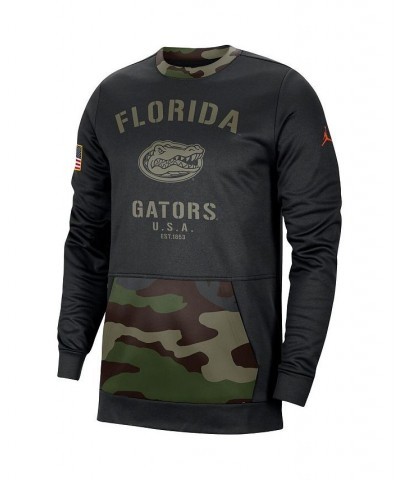 Men's Black, Camo Florida Gators Military Appreciation Performance Pullover Sweatshirt $24.36 Sweatshirt