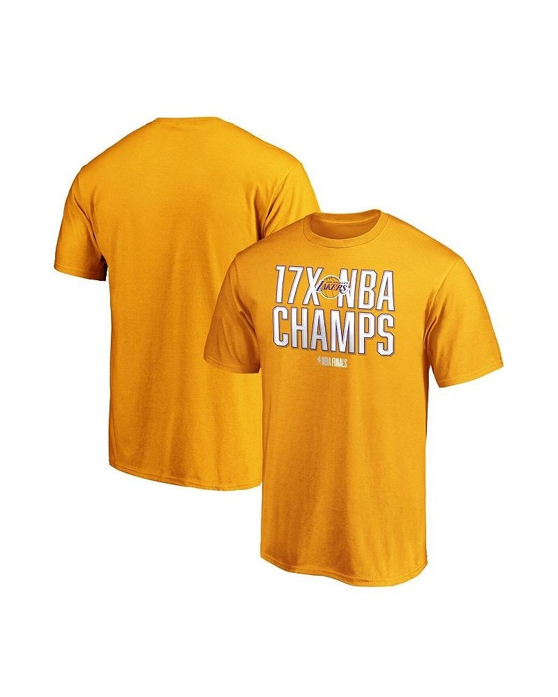 Men's Gold Los Angeles Lakers 17-Time NBA Finals Champions Always Prepared T-shirt $17.59 T-Shirts